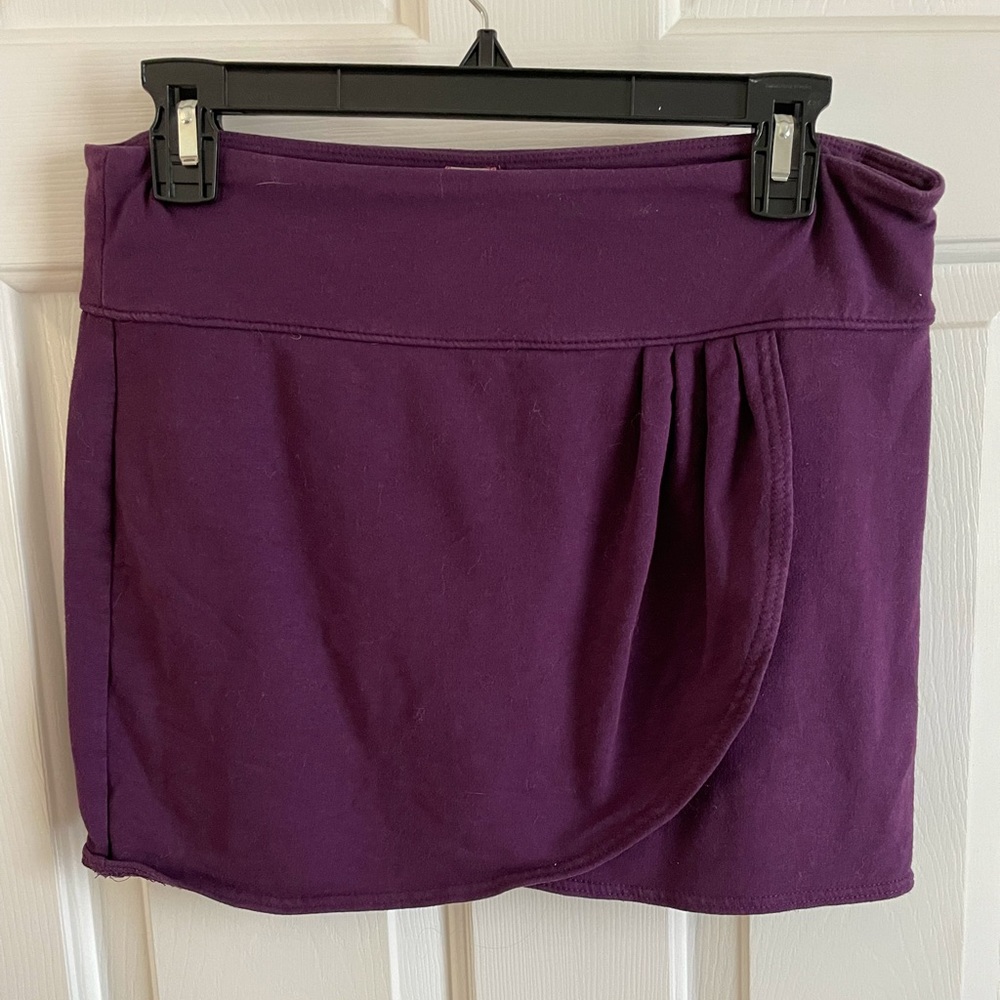 Purple Free People miniskirt